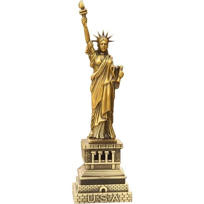 New York Statue De La Liberté Modèle Statue De La Liberté Figurine Pour Ornements En Résine