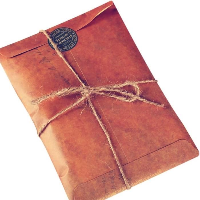 1000 Enveloppes Kraft Marron à Rabats Gommés - Format Carré 4.13 X 4.13 Pouces - Papier Recyclé - Neuf - Idéal Pour Invitations, Cartes, Petits Objets