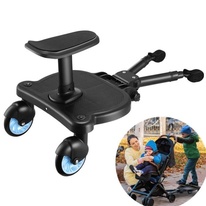 Planche de poussette universelle avec siege pour poussette poussette poussette trottoir avec grande surface de support pour enfants Cdiscount Puericulture Eveil bebe