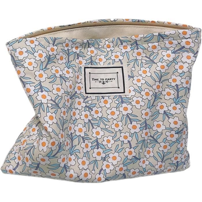 Trousse Maquillage Femme Trousse Maquillage Tissus Fleur
