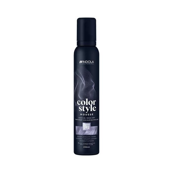 INDOLA COLOR STYLE MOUSSE Argent Lavande 200ml