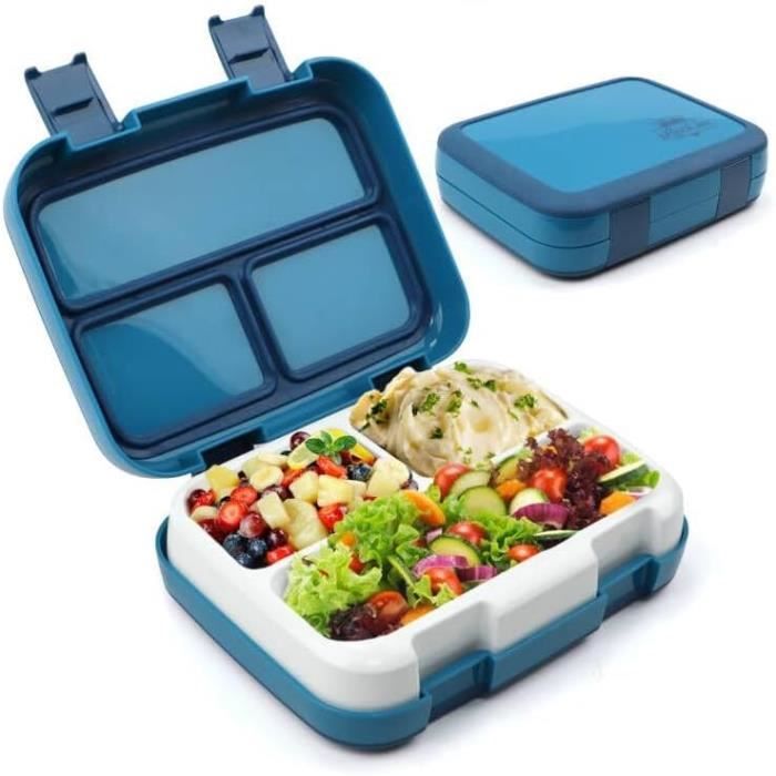 JIUFOXINO Lunch Box, Bento Lunch Box Enfant Adulte Boîte 1300ml, Boîte