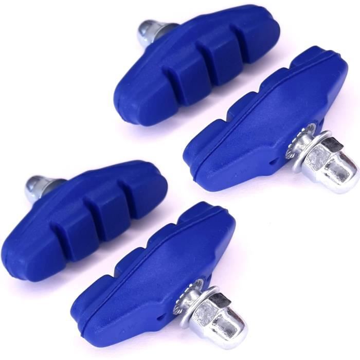 4X Patin De Frein Vélo 2 Paires 50Mm Compatible Avec Shimano Sram Cycle Route Course Ville Fixie