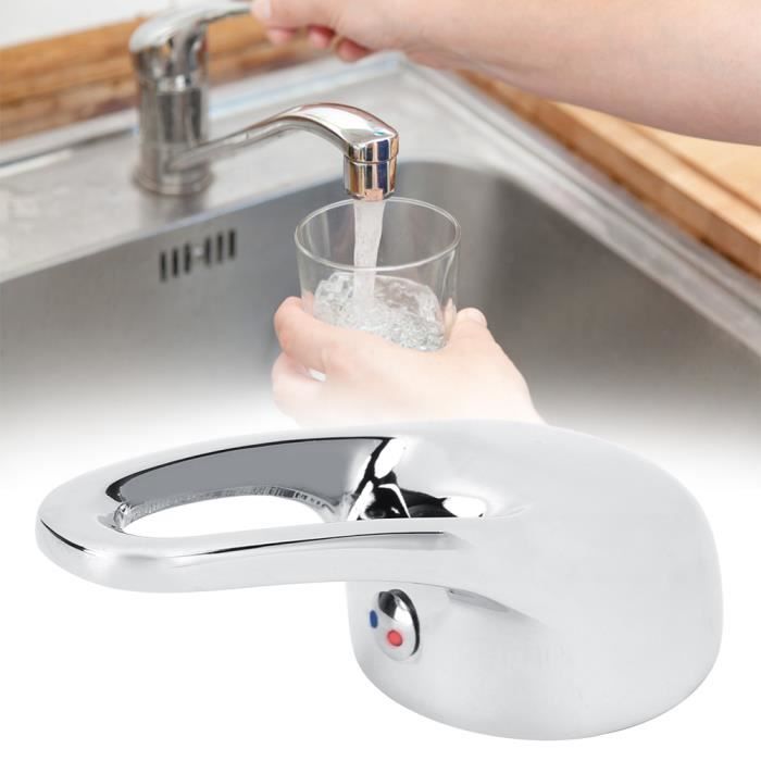 GAESHOW 35mm alliage de Zinc bassin mélangeur robinet robinet poignée à levier unique remplacement pour cuisine salle de bain levier poignée de remplacement 