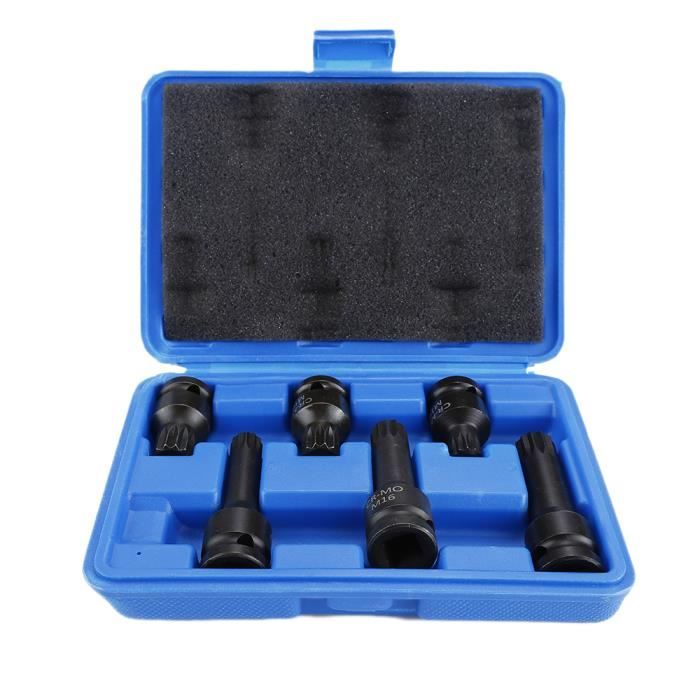 FORCE POWER VISSEUSE écrou 1/2" Douille 8 mm Clés à douille 6 pans long