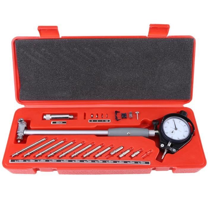 50 160 mm jauge d alesage de cadran indicateur de diametre kit de mesure cdiscount bricolage