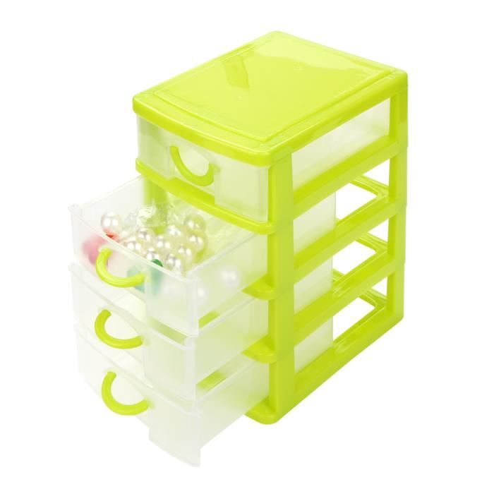 Mini Casiers En Plastique Durables De Bureau De Bureau Cas Petits