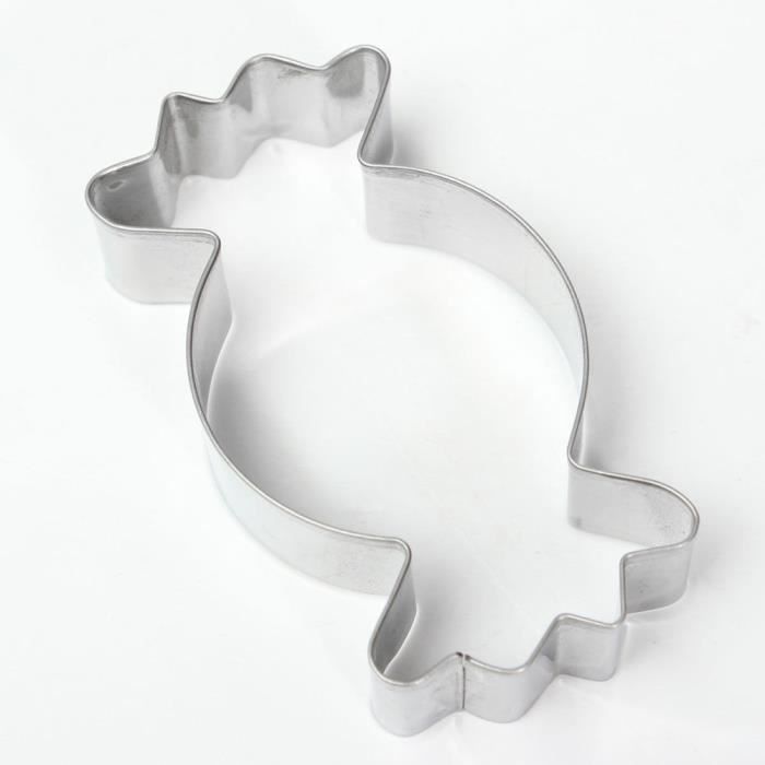 1x Moule Coupeur Forme De Bonbon Emballe En Acier Inoxydable Amusant Confiserie Cdiscount Maison