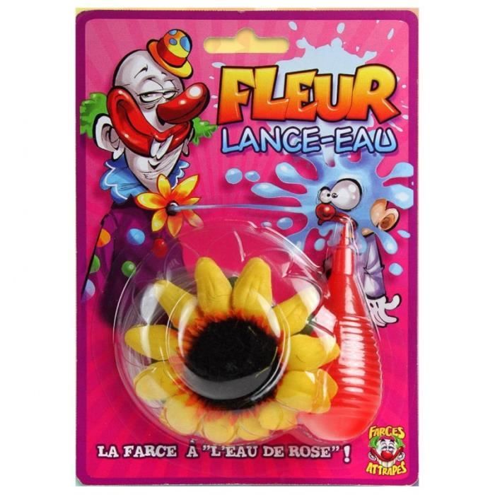 Farces et attrapes - Fleur Lance-Eau - Jouet Mixte - A partir de 3 ans -  Cdiscount Jeux - Jouets