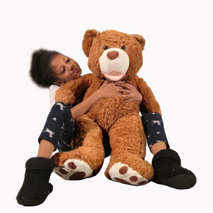 Peluche Ours Ourson Géant 340 cm - Bananair - Marron - Mixte - Enfant