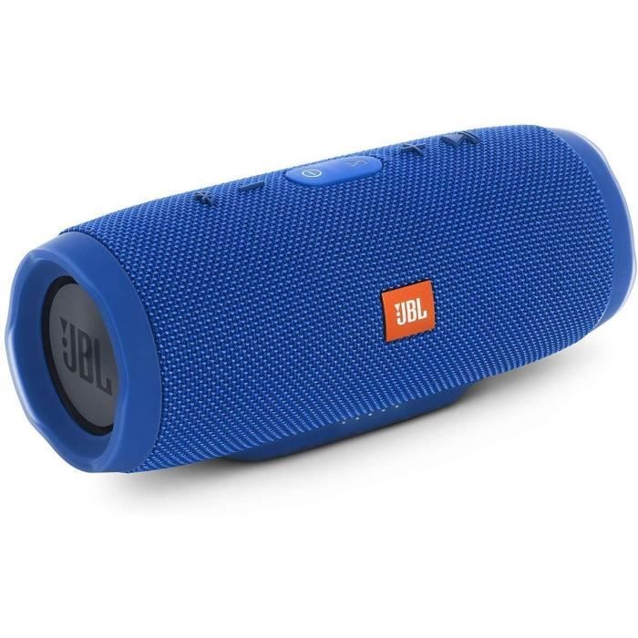 JBL Charge 3 Enceinte Bluetooth Portable Étanche - Bleu - Cdiscount TV Son  Photo