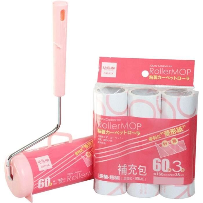 Mini Rouleau Anti-peluches Compact Réutilisable Avec 5 Rouleaux De Recharge, Rouleau Anti-peluches Portable De Voyage, Petit Rouleau De Rechange Pour Vêtements, Poils D'animaux Domestiques, Outil De