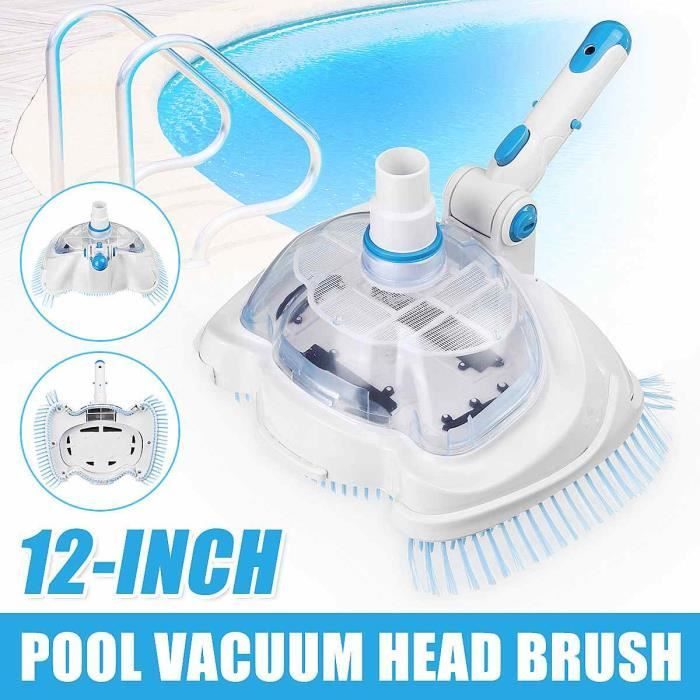 Tête d'Aspirateur de Piscine Brosses de Nettoyage Tête Balai Entretien - Jardin Tête d'Aspirateur de Piscine Brosses de Nettoyage Tête Balai Entretien - Jardin