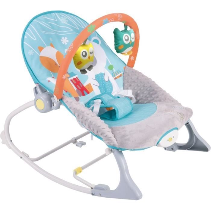 Transat Balancelle 2en1 Bebe Enfant Des La Naissance Jusqu A 18kg Arche D Eveil Avec Jouets Vibrations Dossier Inclinable Cdiscount Puericulture Eveil Bebe