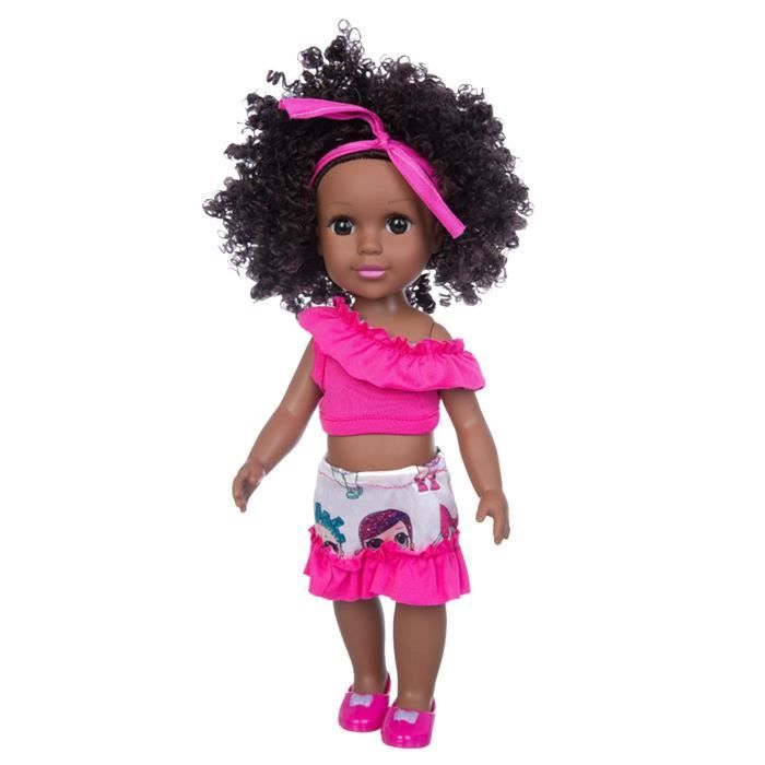 Noir Africain Bebe Mignon Boucles 35cm Jouet Poupee Noire Africaine Suy40 Cdiscount Jeux Jouets