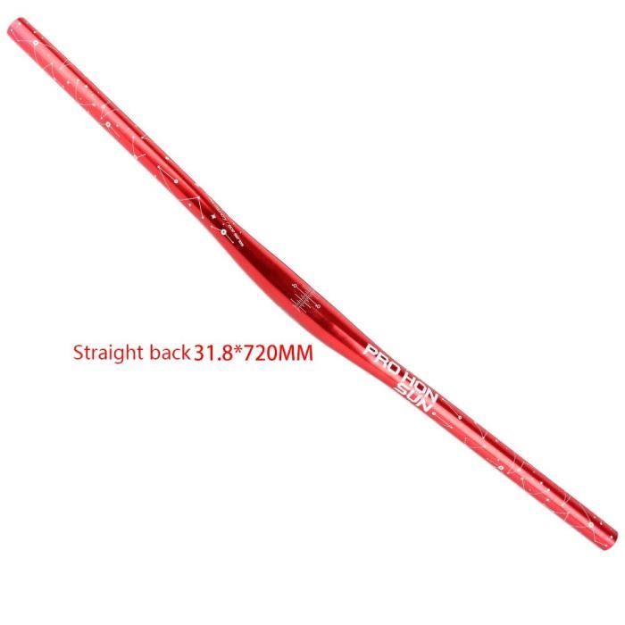 Guidon De Vélo Rétro – Alliage Aluminium, Barre Pliée, Noir (universel, Fabrication Chine)