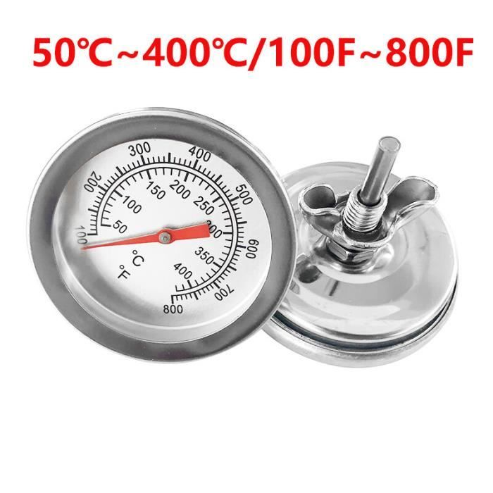 Thermomètre De Four ITIAN - Acier Inoxydable Avec Crochet - Lecture Précise En °C Et °F - Pour Cuisson Parfaite