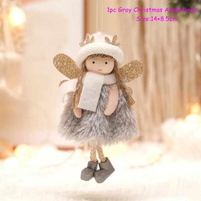 Coffret de décoration,bottes de noël pour poupée ange,chaussures de