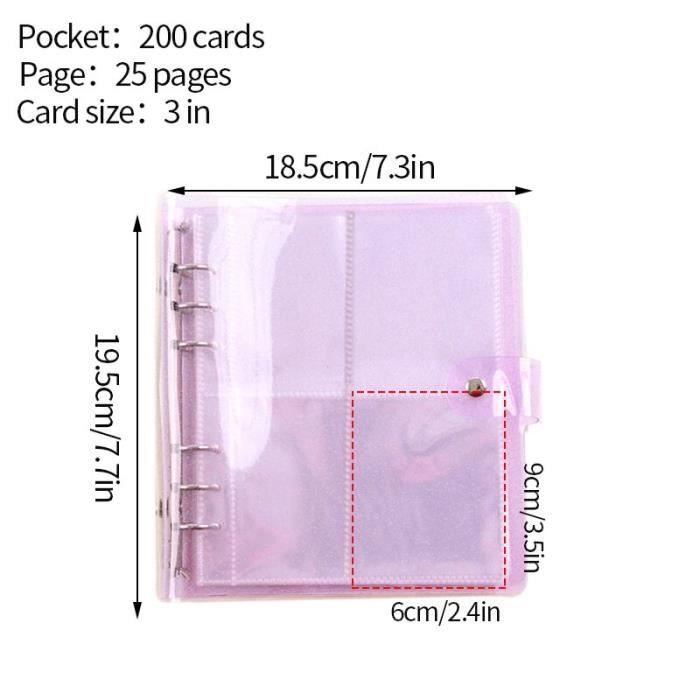 S1 3inch - classeur de cartes Photo, pour Album Photo Polaroid Kpop, porte Photo
