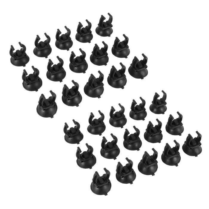 Ventouses Pour Chauffage D’aquarium – Diamètre 3,4 Cm Avec Clip 2,4 Cm – Support En Caoutchouc – Fixation Solide Pour Poissons