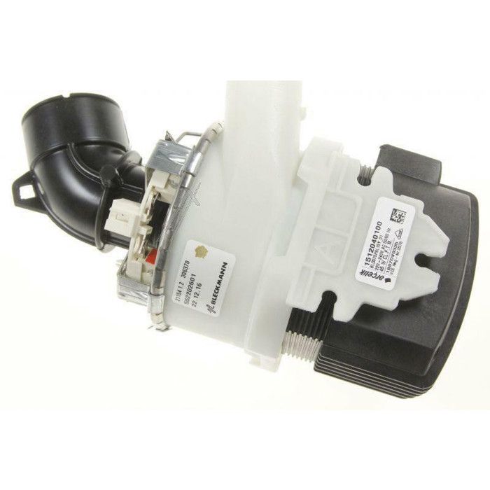 Pompe de cyclage dorigine avec résistance Lave vaisselle 49884