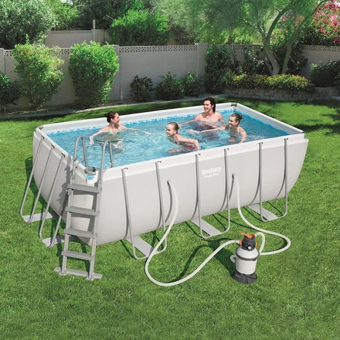 Accident Piscine Tubulaire Piscine Tubulaire Bestway 4 12m X 2 01m X 1 22m Filtre Sable