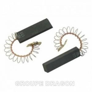 Charbons balai moteur (x2) pour lave linge BOSC…