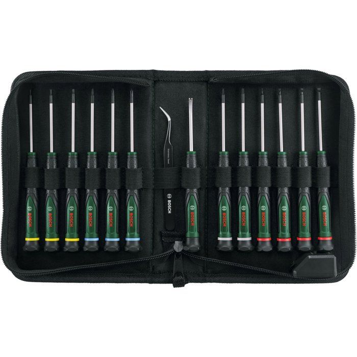 Jeu de 15 tournevis à embout de précision BOSCH - vue 1