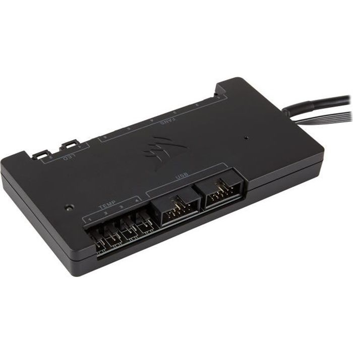 Corsair Commander PRO - Ventilateur de système et hub déclairage - avec thermostat (CL-9011110-WW)