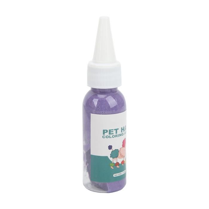 Coloration temporaire pour chien - À peindre - Spray de couleur végétalien pour chats et animaux d'élevage - Couleurs vives - Pour la conception et le soin créatifs du pelage