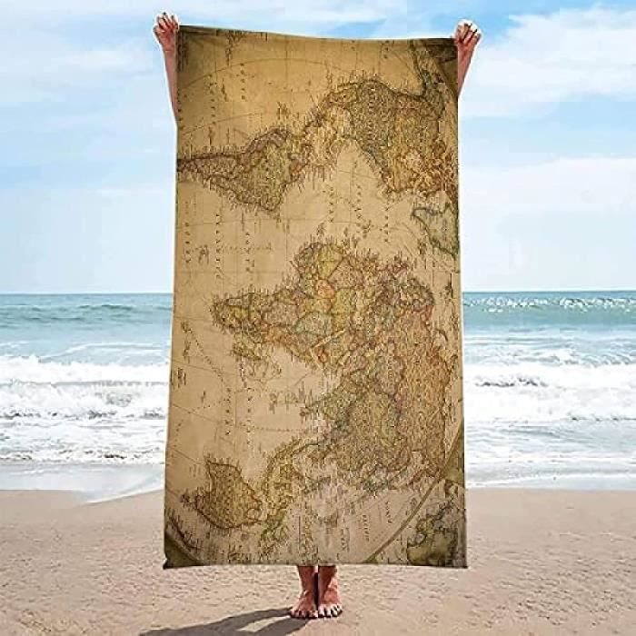 Serviette Microfibre PackTowl Artist Series - Soleil Et Lune - 25x54 Pouces - Neuve