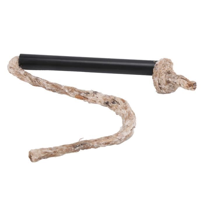 Toddmomy 9pièces Allume-feu Corde De Jute Imprégnée pour Camping Outil Pratique Allumage Plein Air pour Randonnée Et Urgences