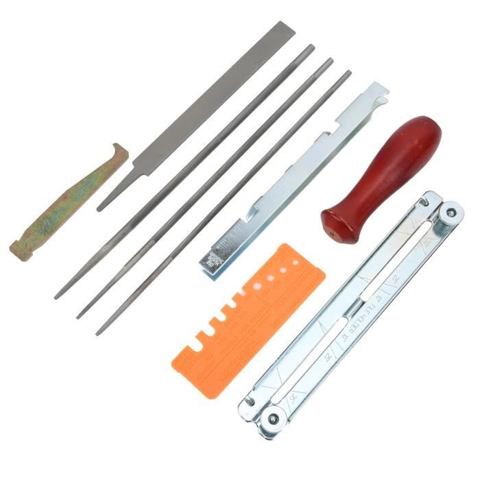 2 Limes Diamant Pour Affûtage Chaîne Tronçonneuse - Têtes 4/4.8/5.5mm - Mandrin 3mm - Neuves