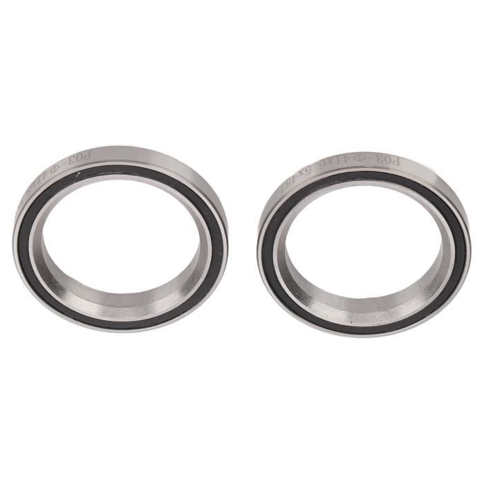 Casques de vélo en alliage d'aluminium 28,6 x 44-44 x 39,8 mm, double