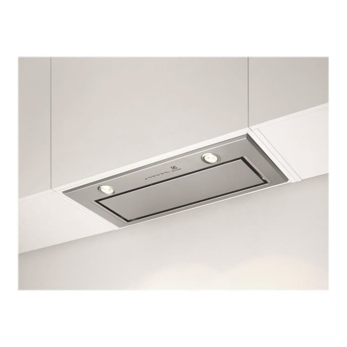 Electrolux Efg90563ox Hotte Groupe Filtrant Niche Largeur 72 3 Cm Profondeur 27 3 Cm Evacuation Recyclage Achat Vente Hotte Cdiscount