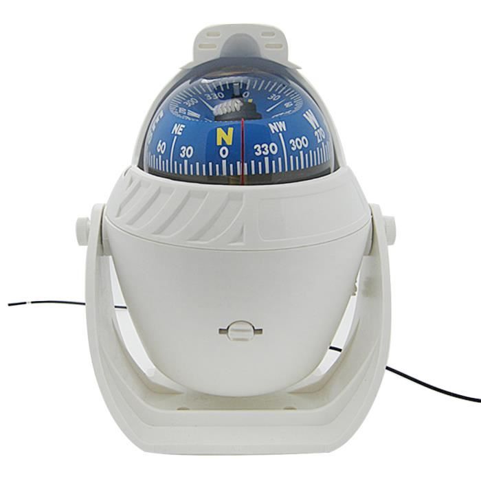 Boussole, Boussole Numérique électronique Marine De Nuit Avec Vision Nocturne Marine Et Mer Avec Support De Fixation Pour Camion Vehicule Kompas Militair Compas De Navigation Feux Navigation Bateau L