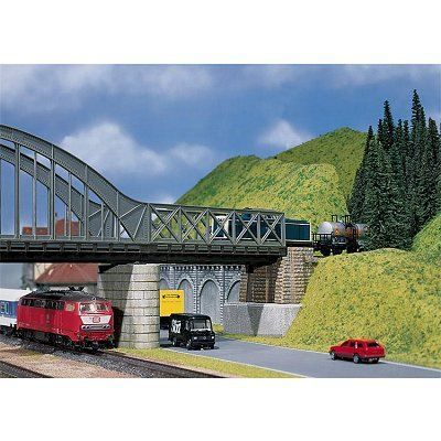 Modélisme HO : Pont en acier - Faller - Rue des Maquettes