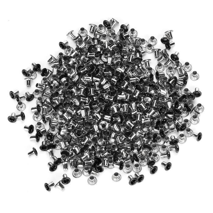 Lot De 30 Paires Crochets Et Oeillets Métalliques Couture – Agrafes Soutien-Gorge, Pantalons, Jupes – Argent, Bronze, Noir