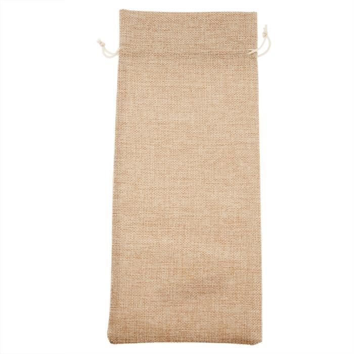 Noël toile de jute vieux vin ensemble table bouteille de vin sac rouge vin sac Noël bouteille de Noël toile de jute vieux vin ensemble table bouteille de vin sac rouge vin sac Noël bouteille de