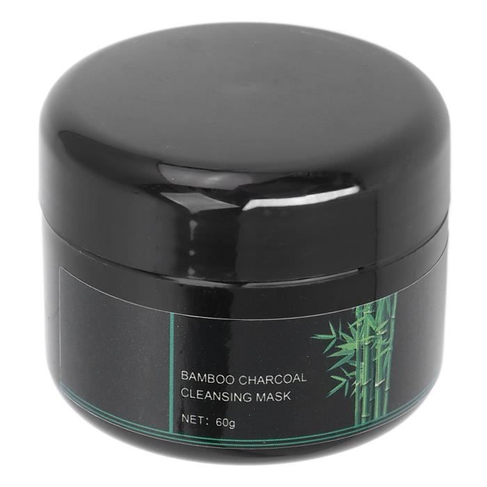 Masque Facial Noir Au Charbon Actif - Élimine Les Points Noirs - Peeling/nettoyage Profond - Neuf Sous Emballage