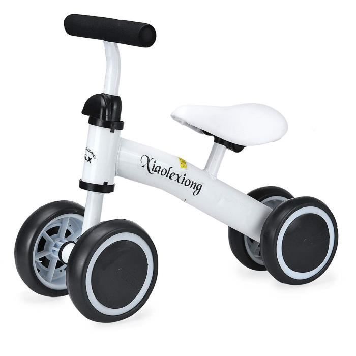 Gobro Velo D Equilibre Pour Bebe 1 3 Ans Baby Walker Blanc Achat Vente Remorque Chariot Cdiscount