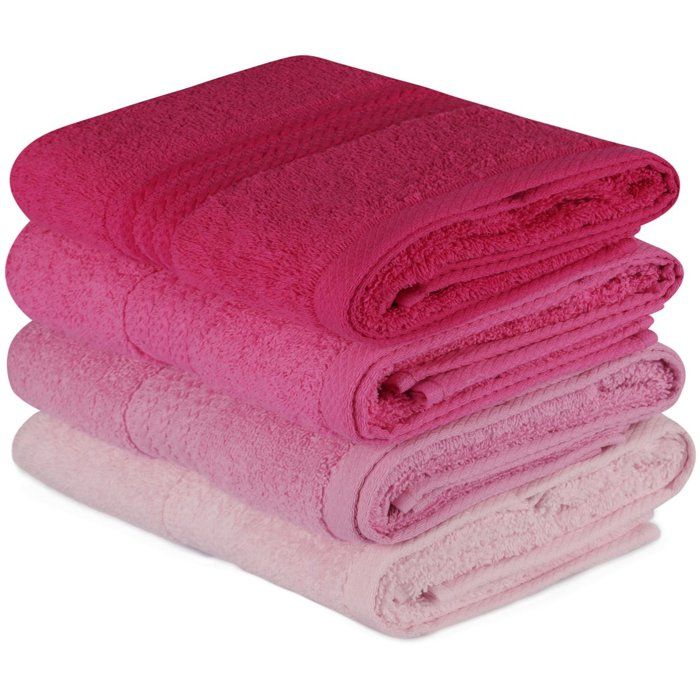 Lot de 4 serviettes de toilette 50 x 90 cm - vue 4