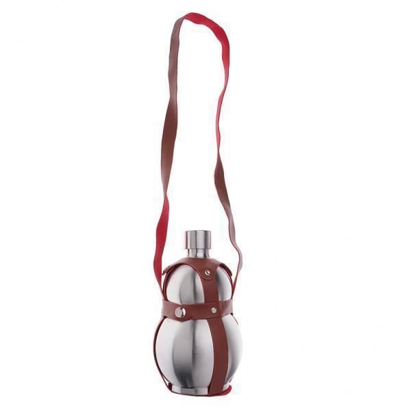 Flacon à Alcool (Hip Flask) En Titane - Capacité 260ml - Couleur Argent - Neuf