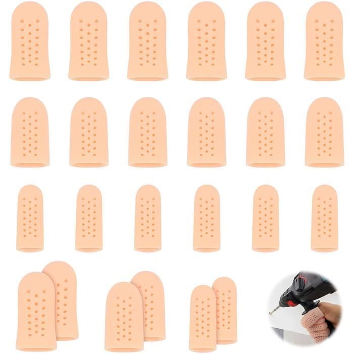 Lot De 8 Attelles De Doigt Respirantes Pour Les Articulations