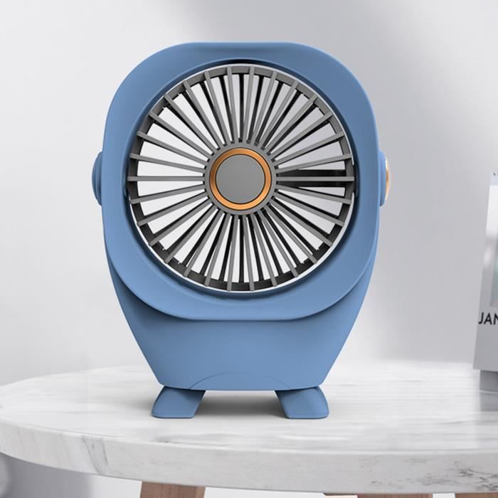 Primevolve Ventilateur De Bureau Portable Rechargeable USB Avec Hauteur