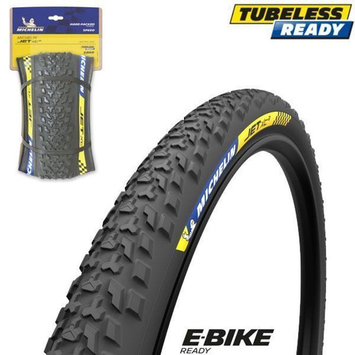 Pneu VTT - Michelin - Jet Xc2 Racing Ts Tlr - Noir - 29 x 225