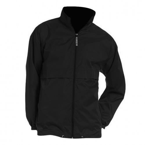 Veste De Trek Coupe-vent Softshell Homme, MT500 Noir FORCLAZ