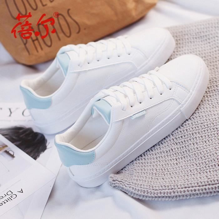 chaussure blanche femme