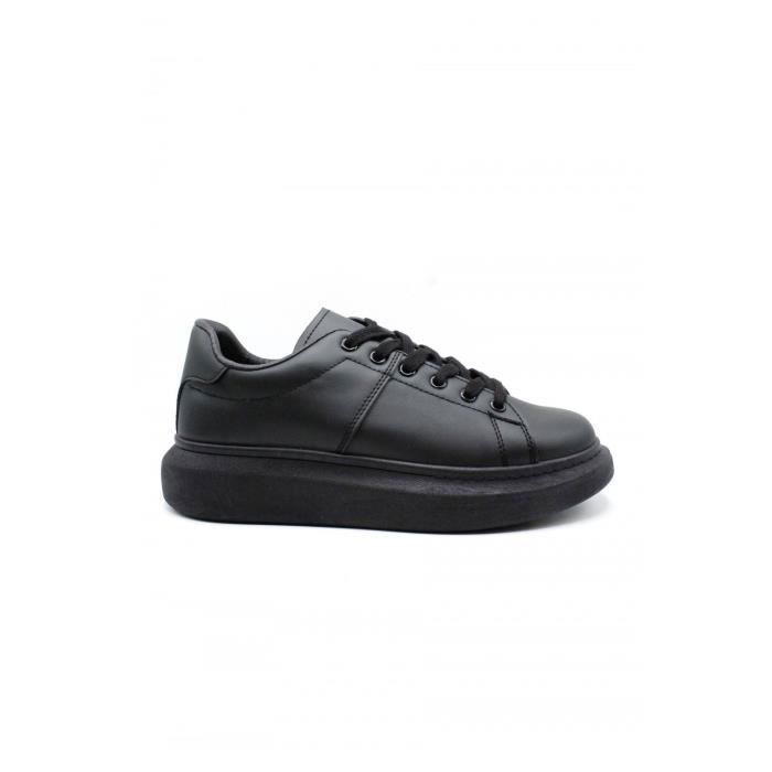 KEBELLO Baskets Homme Homme Noir
