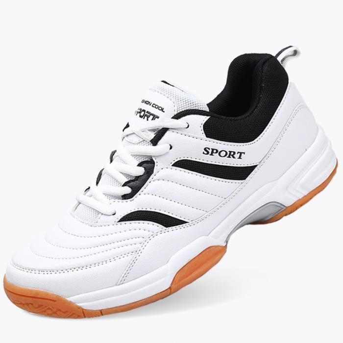 Xinghuanhua Chaussures De Badminton Respirantes - Confort Antidérapant Pour Sports D'Intérieur | Légères Et Stables